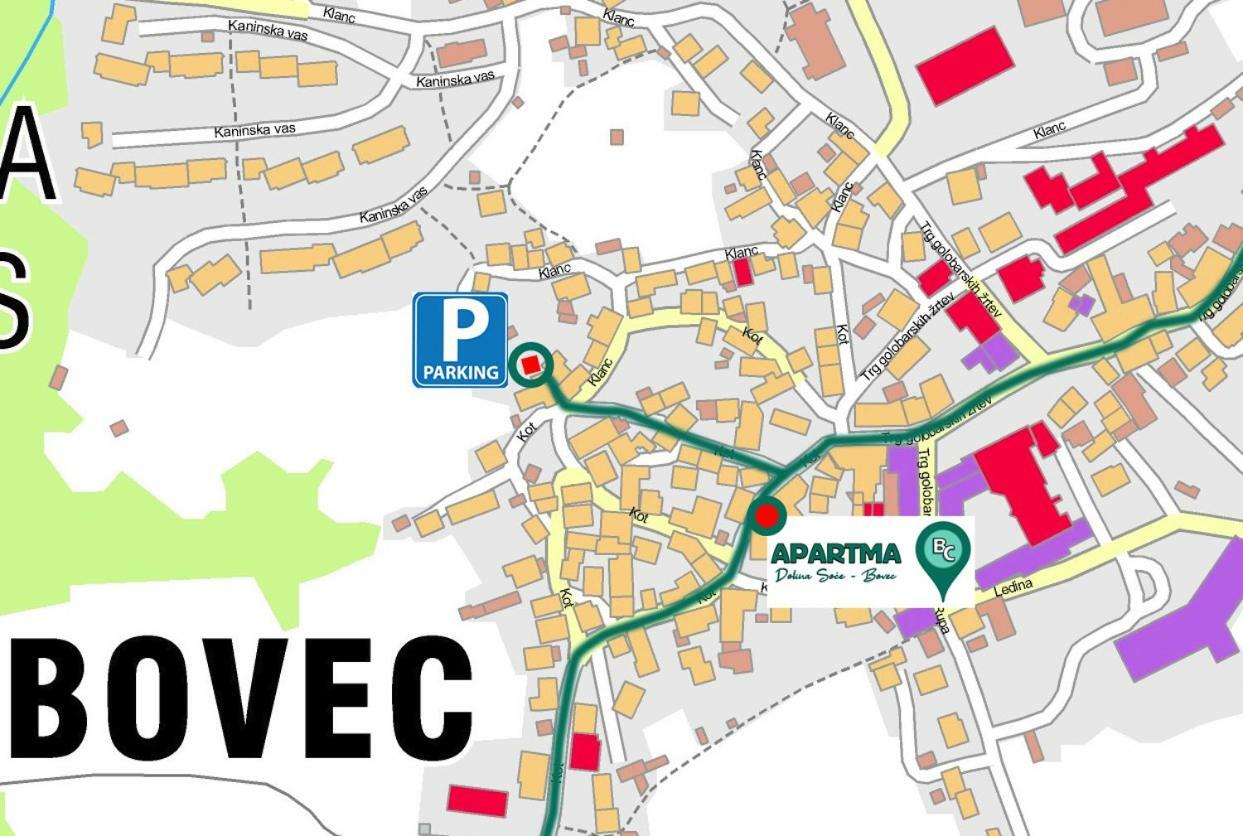 Apartment Bc Bovec Eksteriør bilde